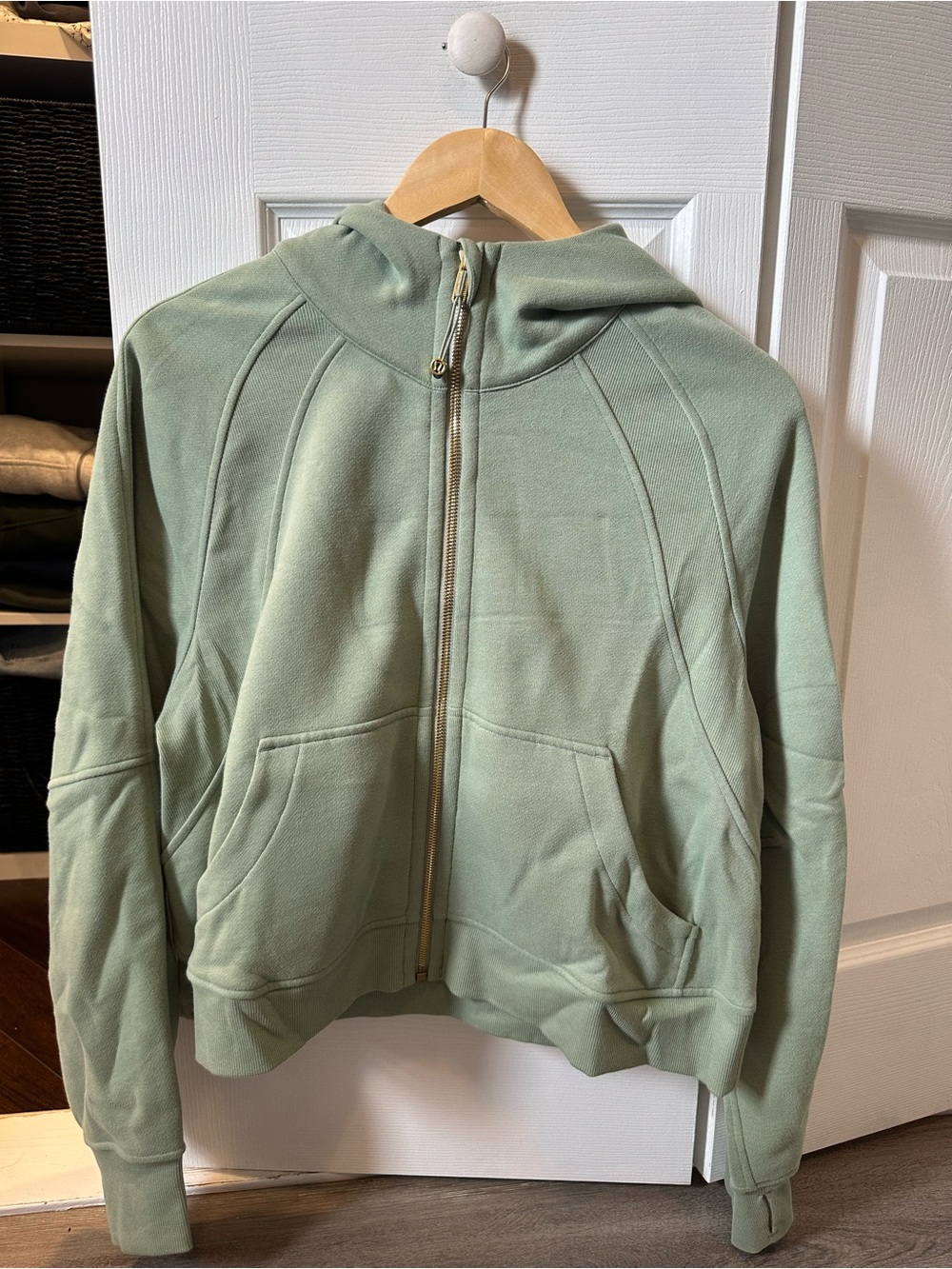 lululemon athletica Palm Court/Gold Full-Zip Hooded Jacket